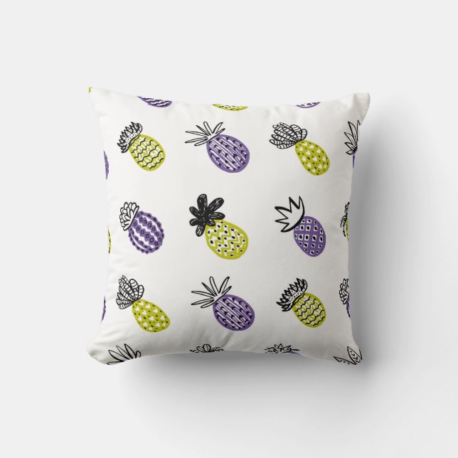 Coussin Motif sans ananas (Recto)