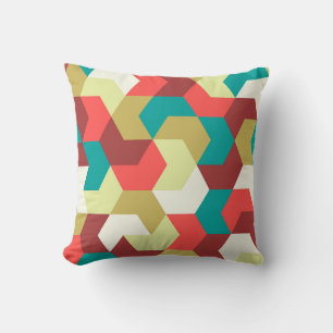Coussin Motif sans couture. Arrière - plan illimité de géo
