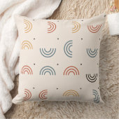 Coussin Motif sans couture d'arche de Boho Rainbow (Couverture)