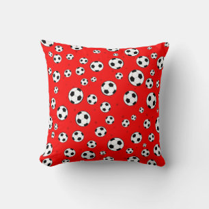 Coussin Motif sans couture de ballon de football
