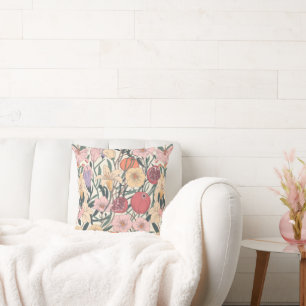 Coussin Motif sans couture de fleurs bibliques
