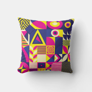Coussin Motif sans couture de Pop et de Colorful Abstrait
