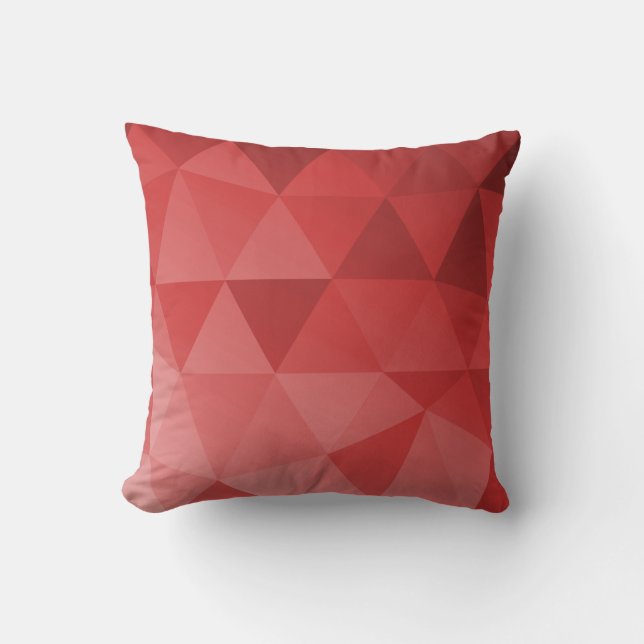 Coussin Motif sans couture de triangles abstraits - Versio (Recto)