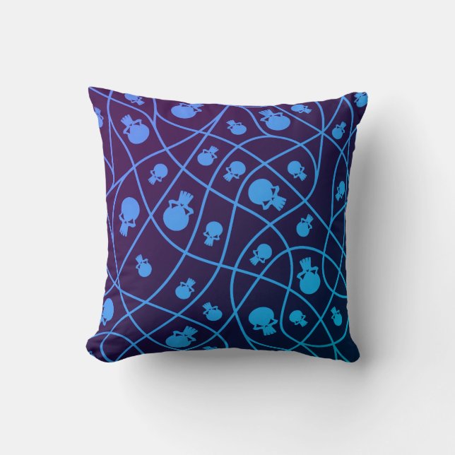 Coussin Motif sans couture effrayant A (Style : 1) (Recto)