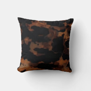 Coussin Motif sans couture en écaille de tortue, écaille d
