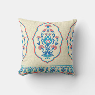 Coussin Motif sans couture en tissu de style ethnique