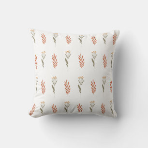 Coussin Motif sans couture sur le thème botanique