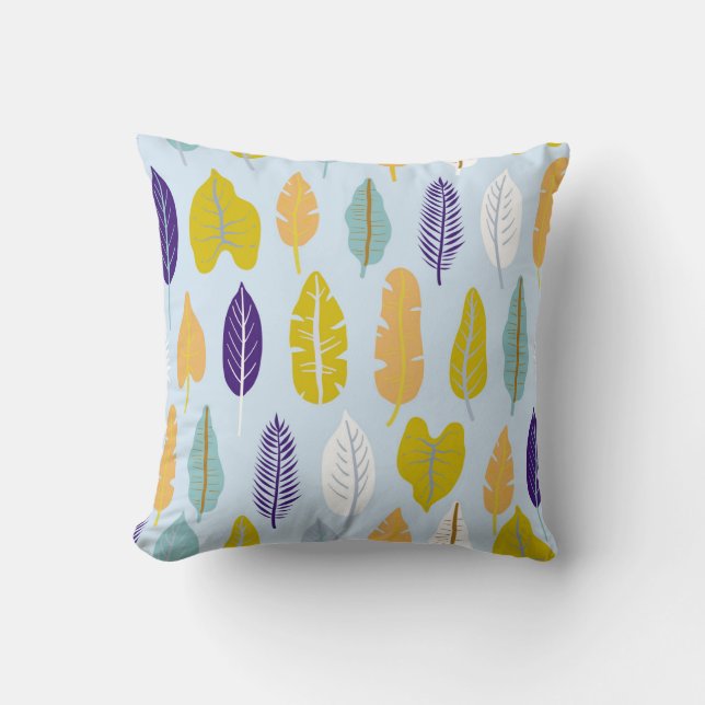 Coussin Motif sans joint avec forêt tropicale sauvage (Recto)