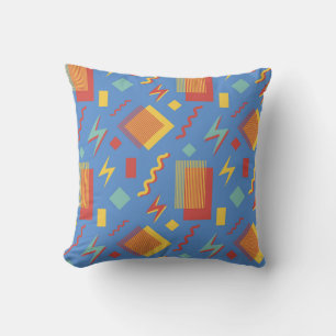 Coussin motif sans soudure des années 90. Arrière - plan d