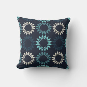 Coussin Motif sans soudure. Motif folklorique. Géométrie v