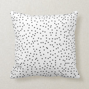 Coussin Motif scandinave de triangle de style