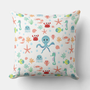 Coussin motif Sea World