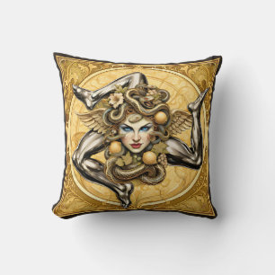 Coussin Motif sicilien Trinacria (VC Designs)