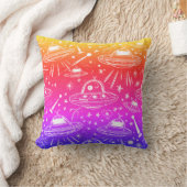 Coussin Motif spatial coloré (Couverture)