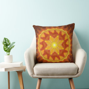 Coussin motif Sun