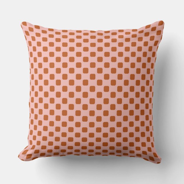 COUSSIN MOTIF TILES ABSTRAIT. (Recto)