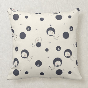 Coussin Motif timide d'éléphant