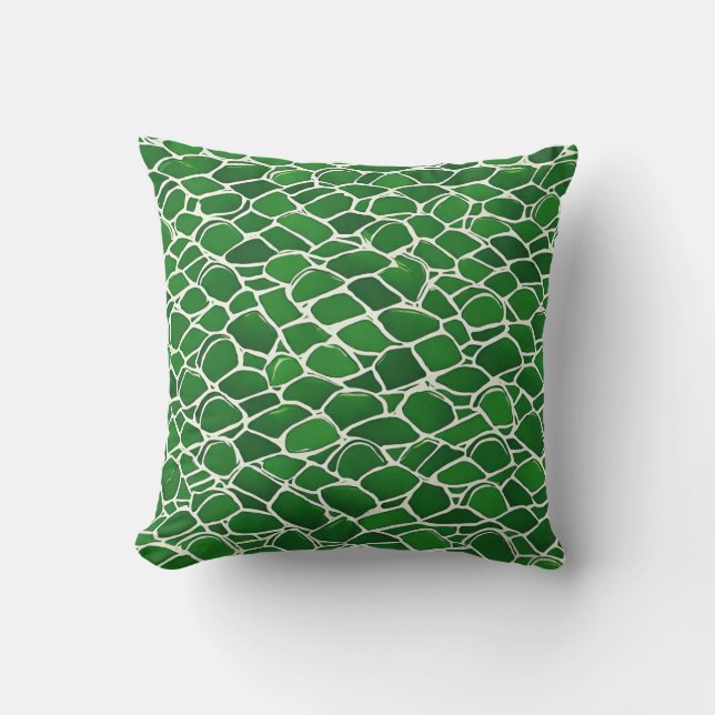 Coussin Motif Tortue Shell (Recto)