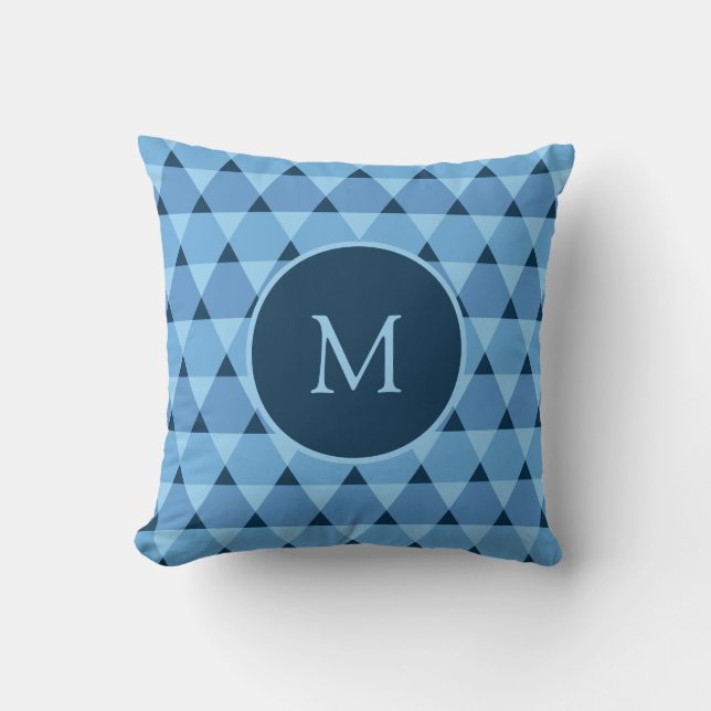 Coussin Motif triangles (Recto)