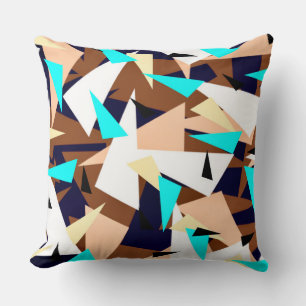 Coussin Motif triangles