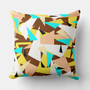 Coussin Motif triangles