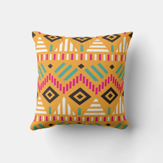 Coussin Motif tribal (Verso)