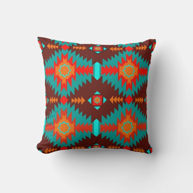 Coussin Motif tribal (Recto)