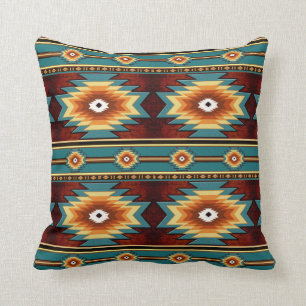 Coussin Motif tribal du sud-ouest