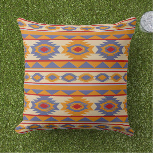 Coussin Motif tribal du Sud-Ouest