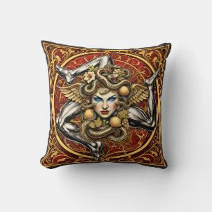 Coussin Motif Trinacrie sicilien (VC Designs)