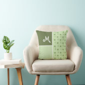 Coussin Motif tropical de palmier (Chaise)