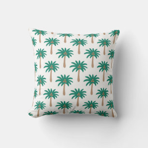 Coussin Motif Tropical Palm Tree