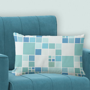 Coussin Motif Turquoise Turquoise moderne