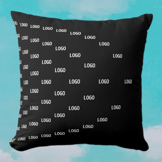 Coussin Motif unique avec votre logo/image téléchargée (Créateur téléchargé)