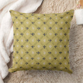 Coussin Motif vert géométrique (Couverture)