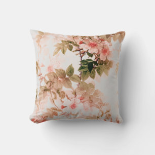 Coussin Motif Vintage de Floral Chic rose victorien