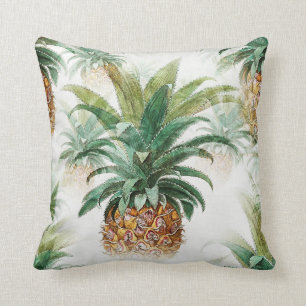 Coussin Motif Vintage de l'ananas victorien