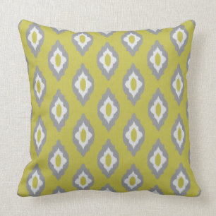Coussin Motif vintage d'Ikat
