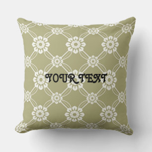 Coussin Motif Vintage élégant