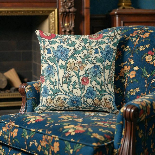 Coussin Motif vintage William Morris (Créateur téléchargé)