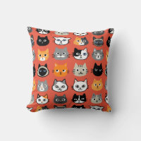 Motif Visages de chat | Cool Kitty Cat Lover