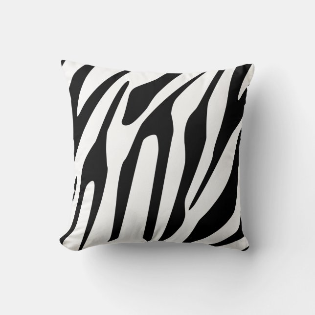 Coussin Motif zèbre (Recto)