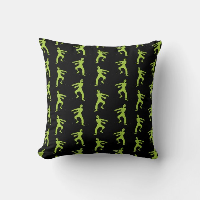 Coussin Motif Zombie (Recto)