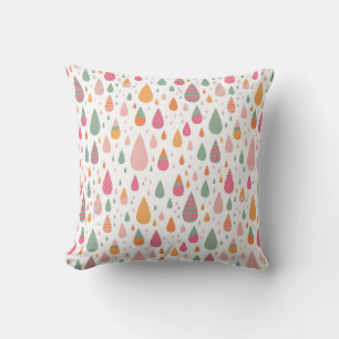 Coussin Motifs colorés Raindrop