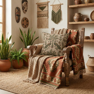 Coussin Motifs de motif de modèle oriental unique vintage 