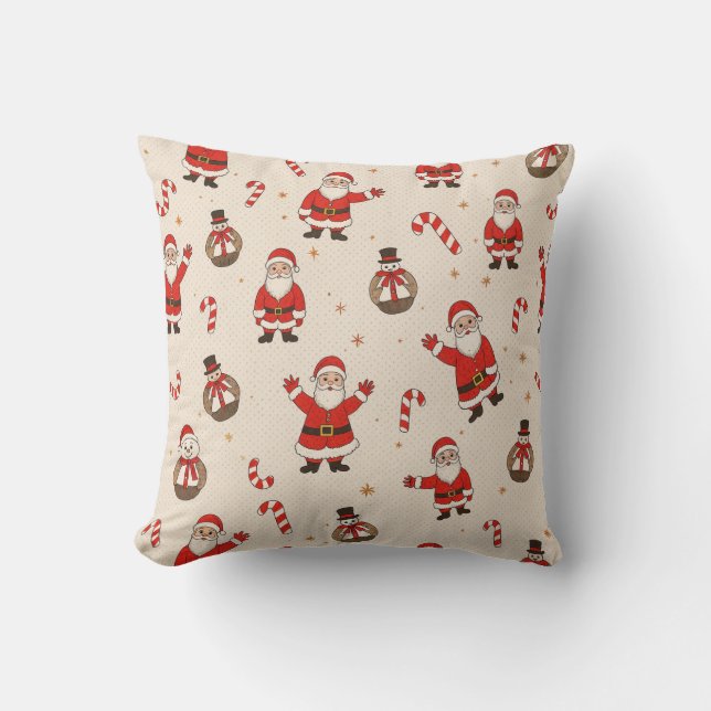 Coussin motifs de noël (Recto)