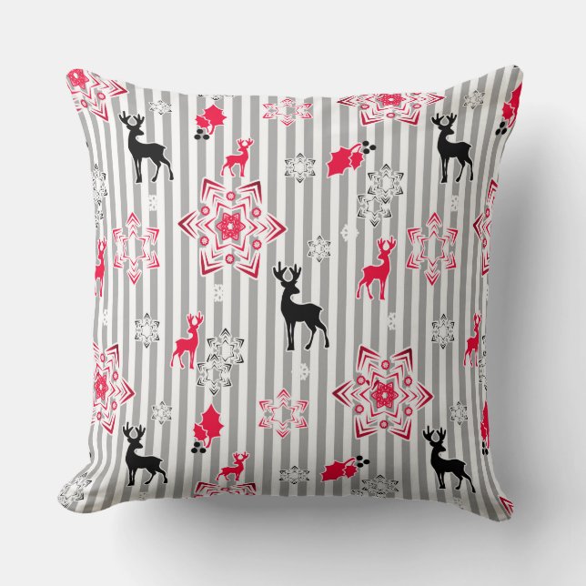 Coussin Motifs de Noël (Recto)