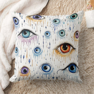 Coussin Motifs hypnotiques pour une esthétique audacieuse