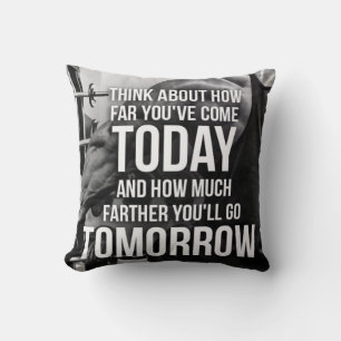 Coussin Motivation de gymnase d'entraînement