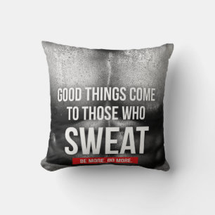 Coussin Motivation de l'entraînement - Sueur